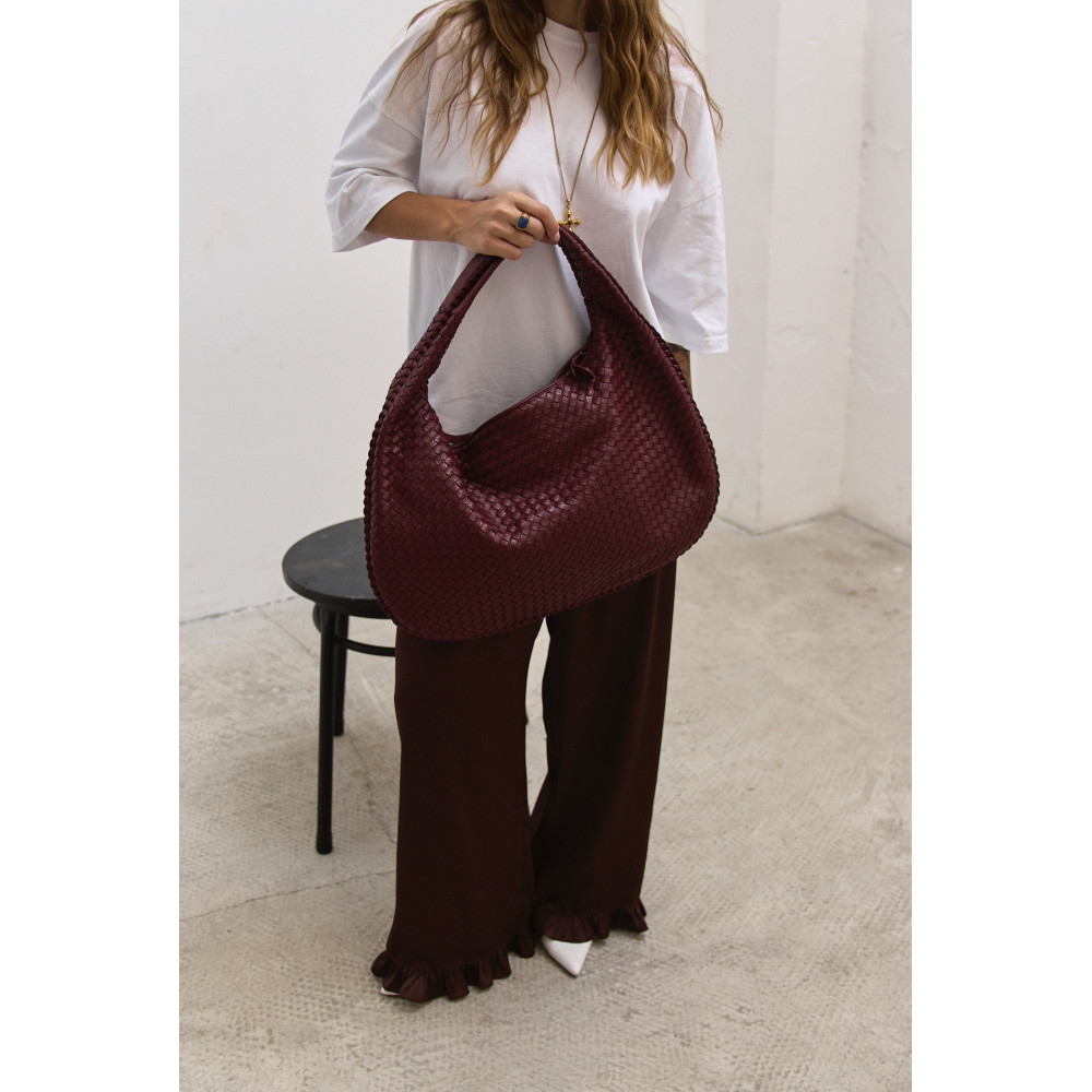 AMELIA BAG BURGUNDY