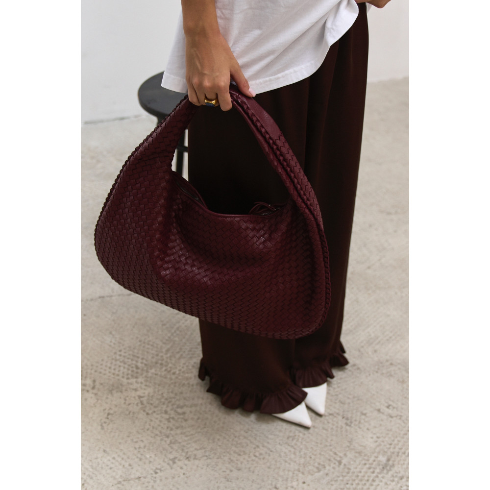 AMELIA BAG BURGUNDY