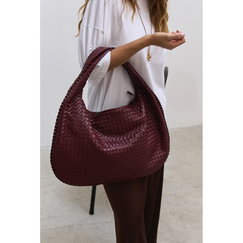 AMELIA BAG BURGUNDY