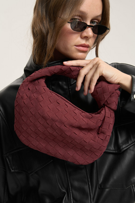 DELIA BAG BURGUNDY