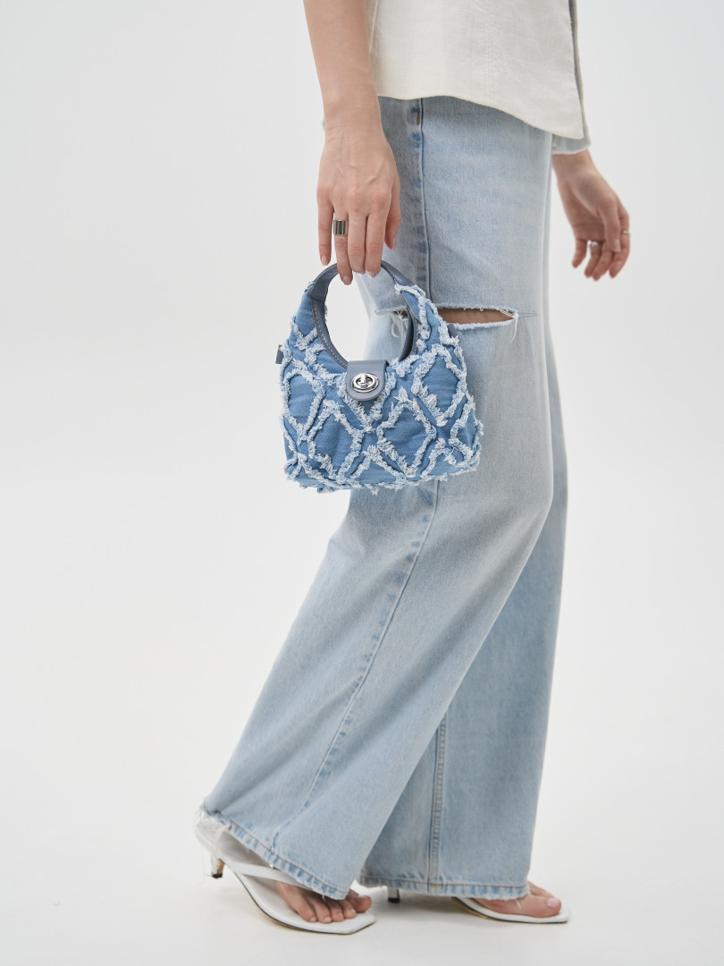 DENIM BAG BLUE