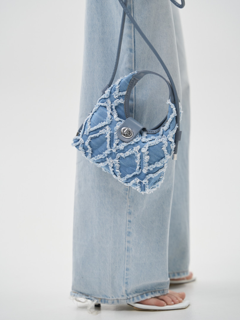 DENIM BAG BLUE