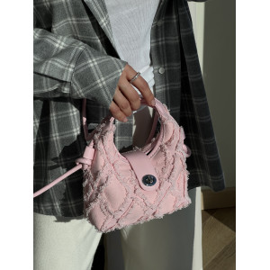 DENIM BAG PINK