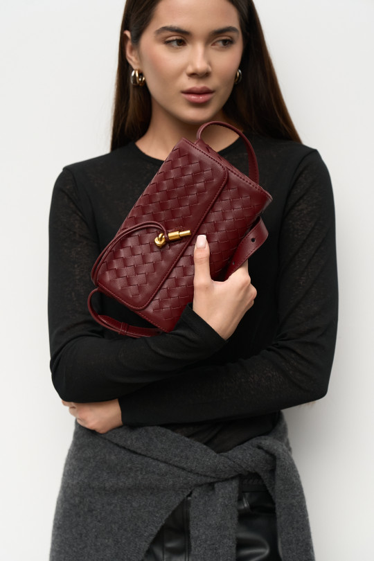 EMILY BAG BURGUNDY