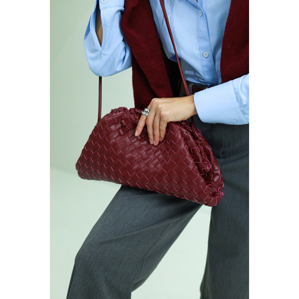 ENID BAG BURGUNDY