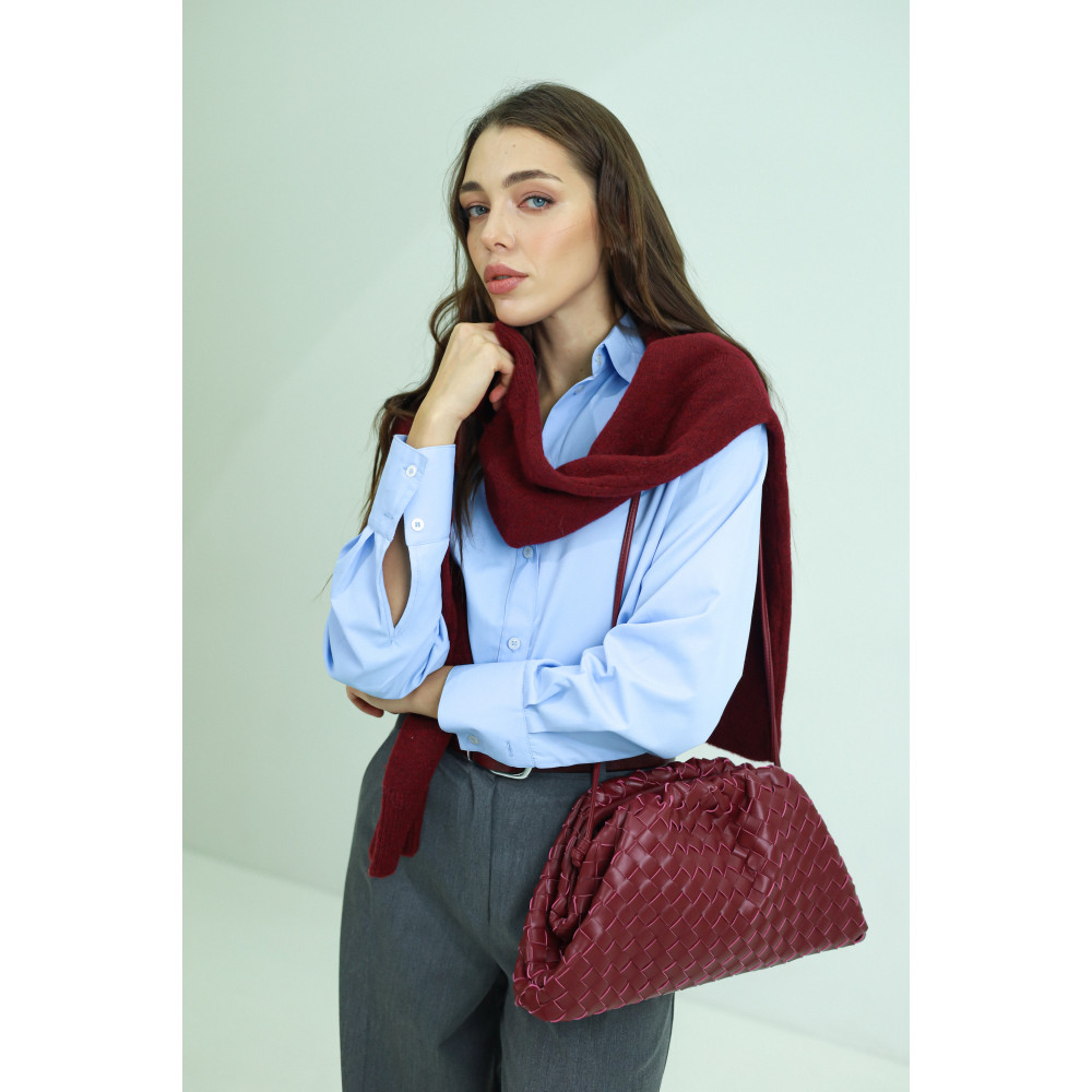 ENID BAG BURGUNDY