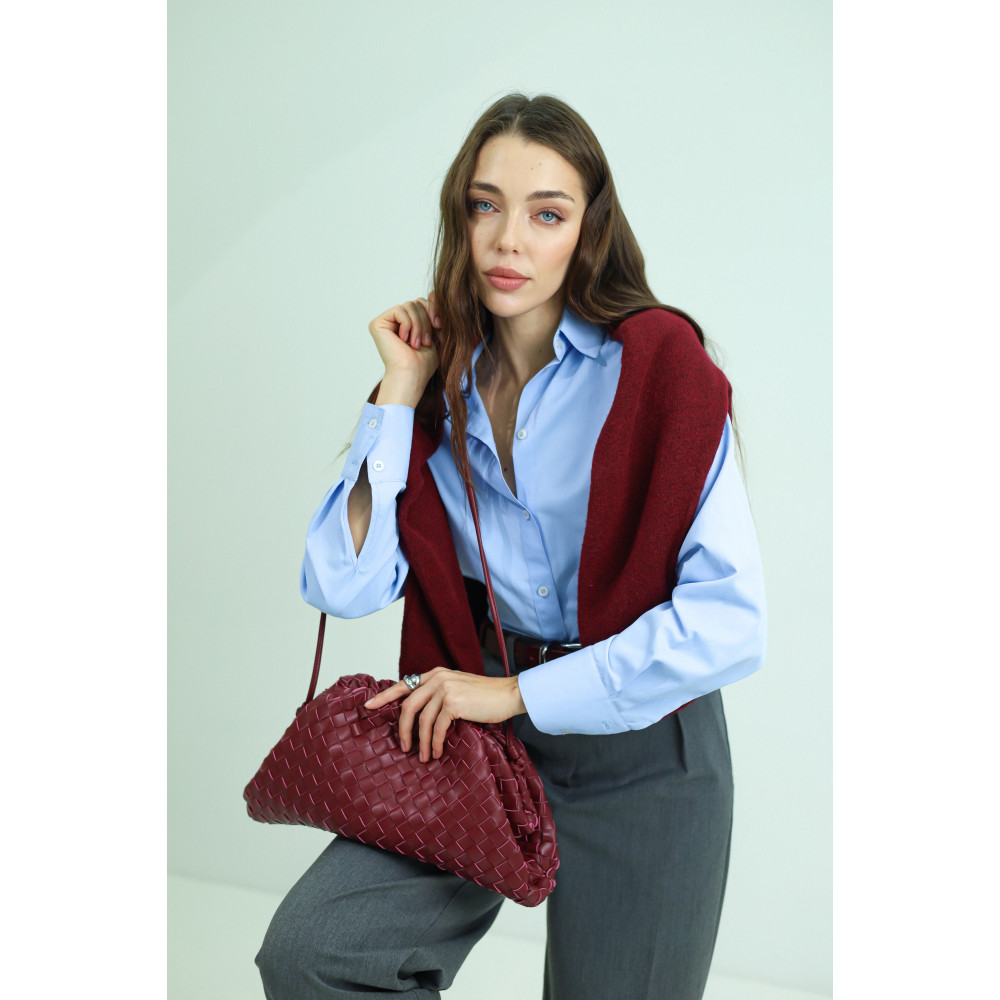 ENID BAG BURGUNDY