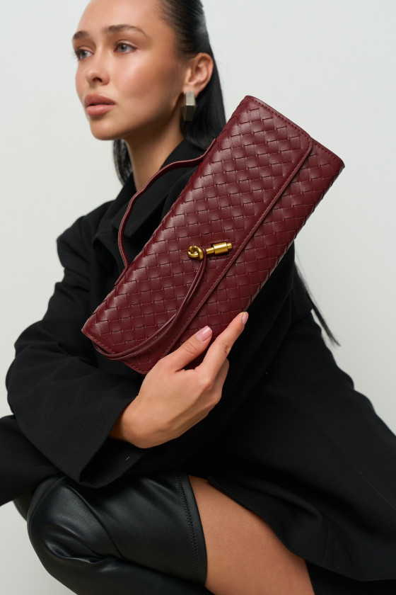 ERLINE BAG BURGUNDY