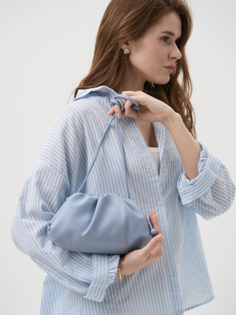 LOUISE BAG MINI BLUE