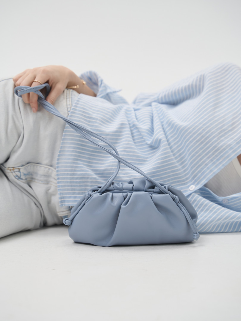 LOUISE BAG MINI BLUE
