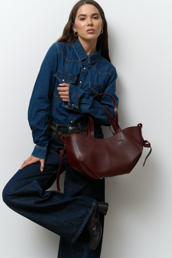 ROSE BAG BURGUNDY
